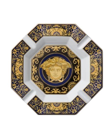 versace home ashtray|Versace cigar ashtray.